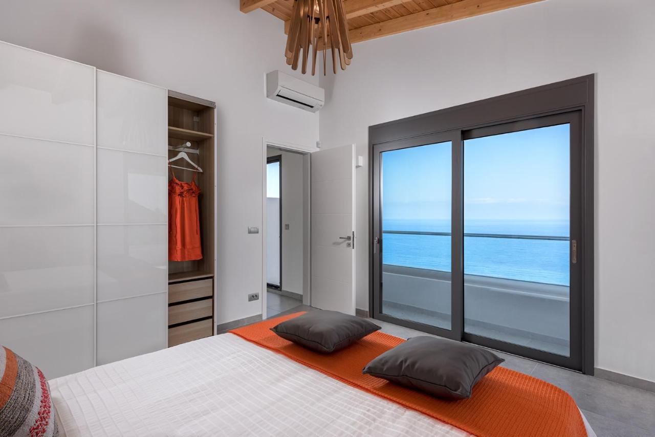 Kathisma Bay Villas - Luxury Villas- Villa Oceanos Kalamítsi Exteriör bild