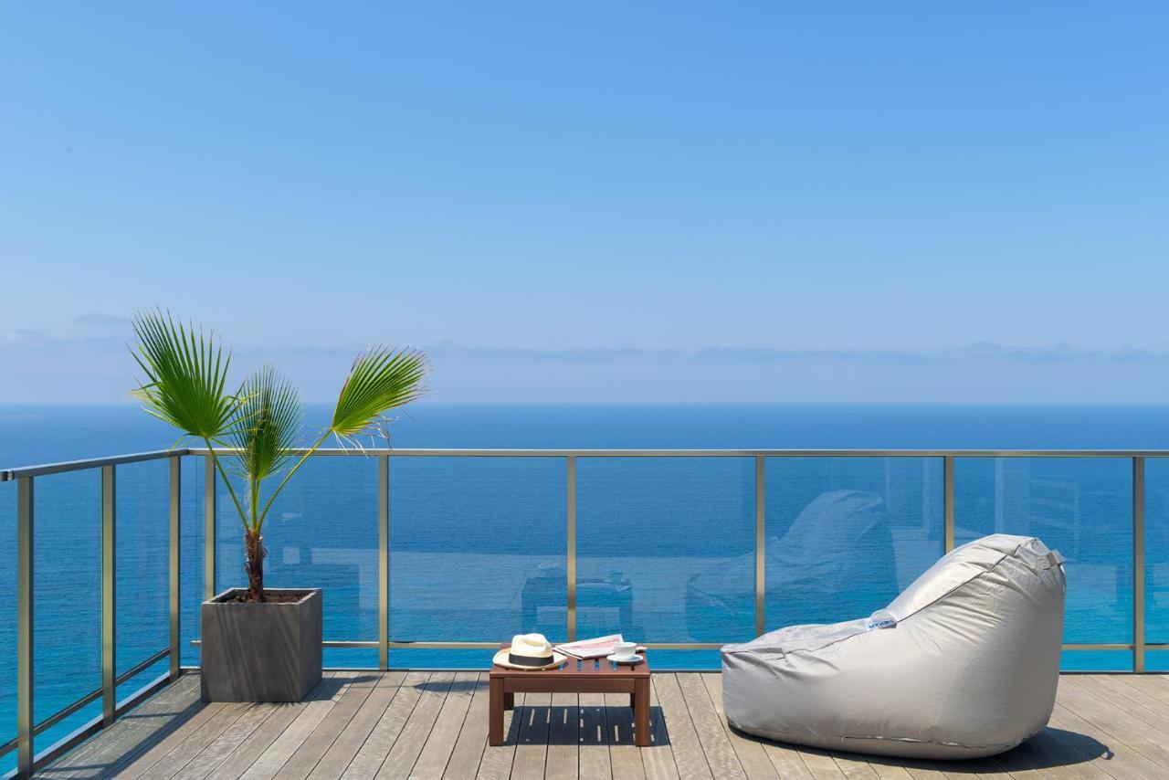 Kathisma Bay Villas - Luxury Villas- Villa Oceanos Kalamítsi Exteriör bild
