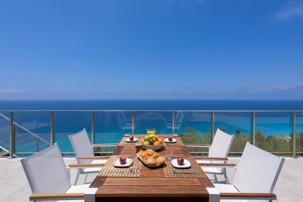 Kathisma Bay Villas - Luxury Villas- Villa Oceanos Kalamítsi Exteriör bild