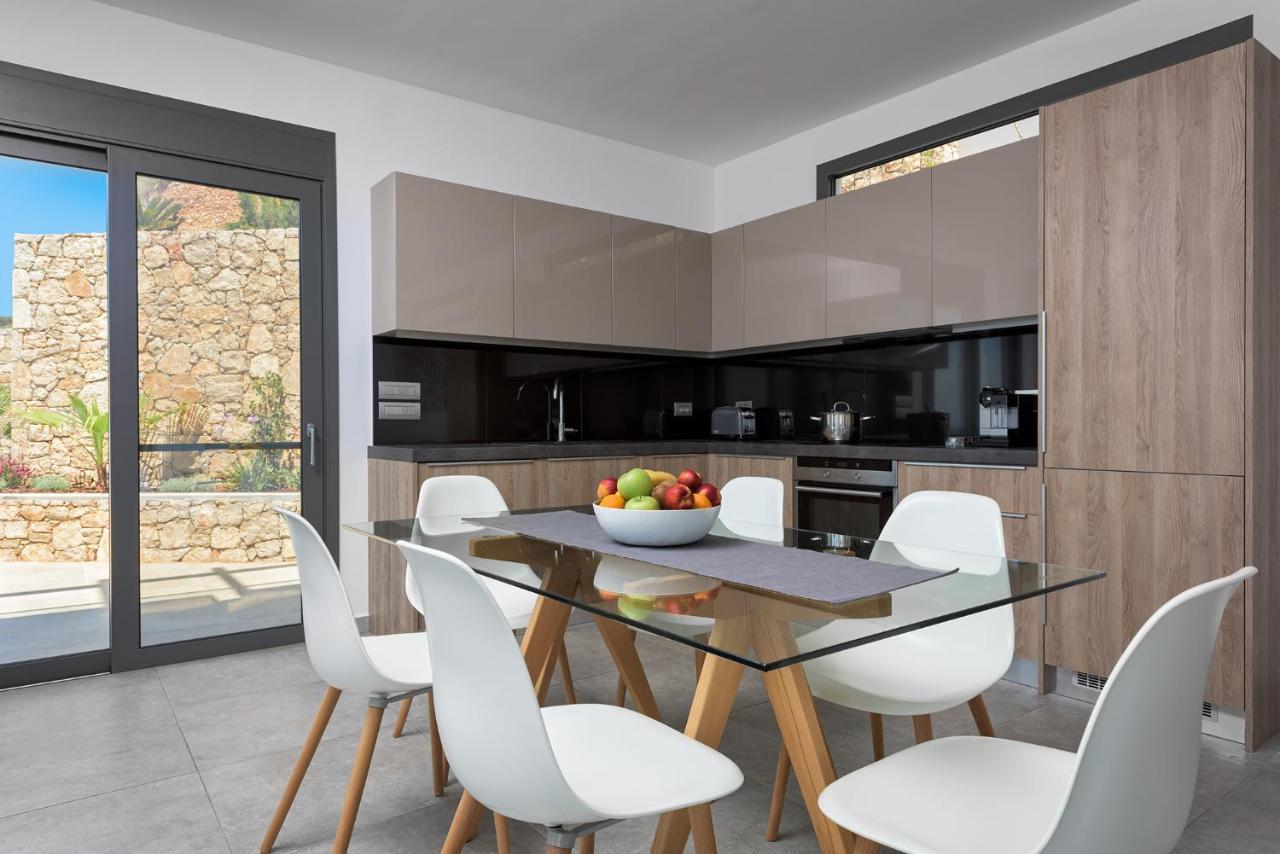 Kathisma Bay Villas - Luxury Villas- Villa Oceanos Kalamítsi Exteriör bild
