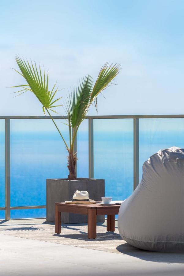 Kathisma Bay Villas - Luxury Villas- Villa Oceanos Kalamítsi Exteriör bild